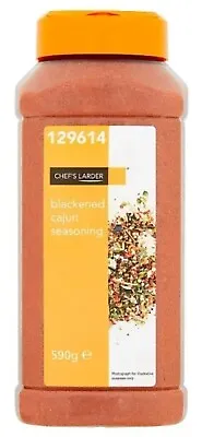 590g Brand New & Sealed Bulk Catering Size Cajun Blackened Spice Seasoning & Rub • £9.49