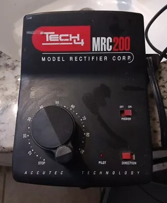 TECH 4 MRC 200 Train Controller Operates HO N O S Z  Model Rectifier Corp • $25