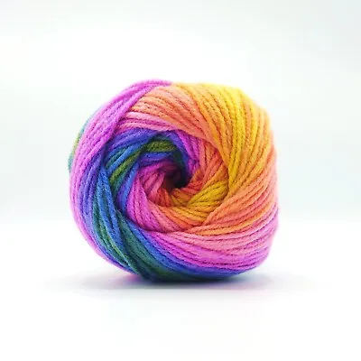 James C Brett AURORA DK Acrylic Wool Multicolour Multi-tonal Knitting Yarn 100g • £3.99