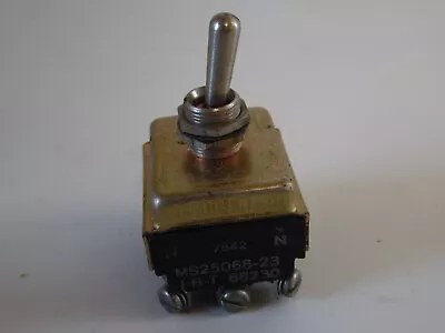 Vintage Toggle Switch 12-pin MS25068-23 J-B-T 68230 On/Off NOS Military • $6.99