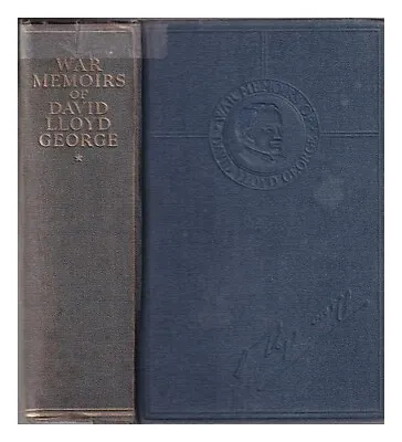 LLOYD GEORGE DAVID (1863-1945) War Memoirs Of David Lloyd George Volume One 193 • £41.40