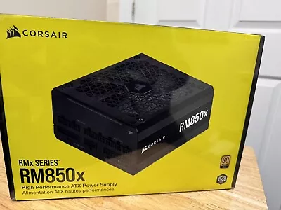 Corsair 850W ATX Fully Modular Power Supply - RM850x PSU - 80 PLUS Gold New✅ • £110