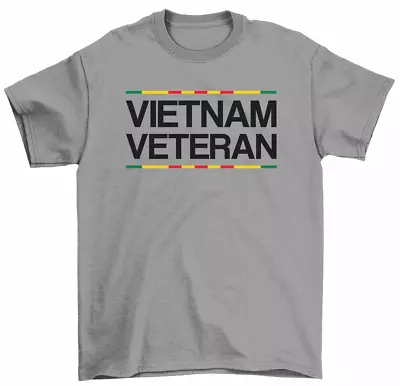 Vietnam Veteran T-Shirt Vietnam War Vet Military Patriotic Tee • $17.99