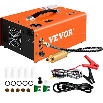 VEVOR PCP Air Compressor Pump 12V 4500PSI Auto High Pressure Scuba Airgun Pump • $286.49