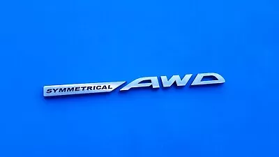 Subaru Impreza Legacy Forester Outback Symmetrical Awd Emblem Logo Badge Oem B10 • $14.25