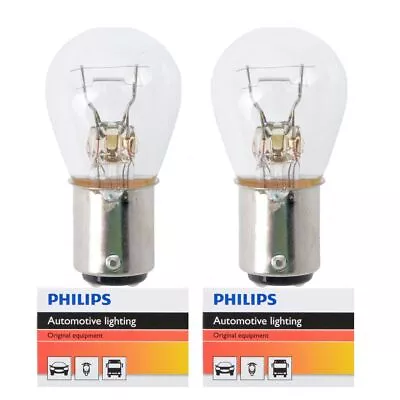 2 Pc Philips Tail Light Bulbs For Saab 9-3 9-5 900 9000 1983-2009 Electrical Po • $9.42