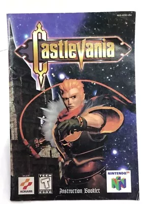 Castlevania N64 Instruction Manual - Good Condition • $15.26