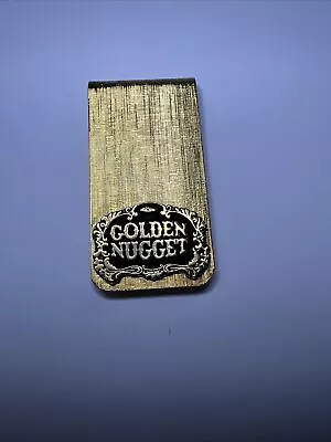 Vintage Golden Nugget Casino Money Clip • $65