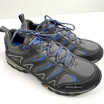 Eddie Bauer Mens Lukla Pro WaterProof Hiking Shoes Gray 3392-766 Mens US 10.5 • $39.99