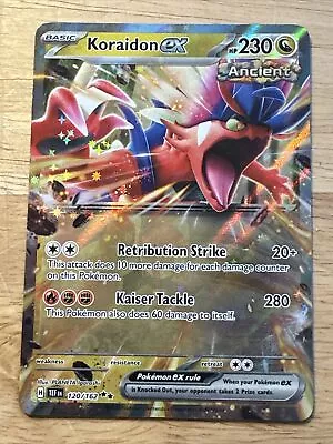 Koraidon Ex - 120/162 - Ultra Rare - Temporal Forces - NM/M - Pokemon Card • $4.49