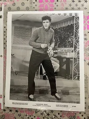 Amazing Young Elvis Presley Press Promo 8x10 Photo Jailhouse Rock • $12.99