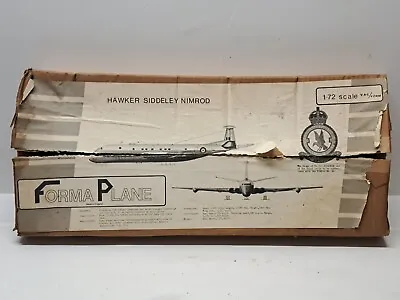 FormaPlane HAWKER SIDDELEY NIMROD Model Airplane Vacuform Kit 1:72 Unassembled  • $16.83