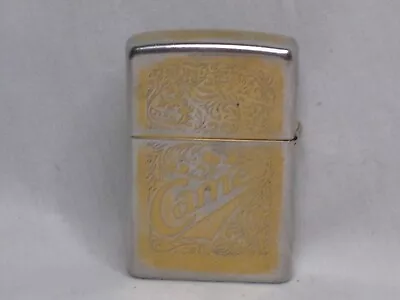 Vintage ZIPPO Lighter Camel 22K Gold Plated Scroll Work  *PLEASE NOTE • £57.37