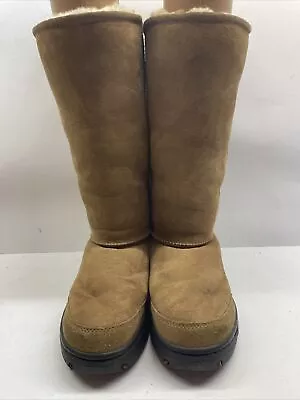 UGG Classic Tall II Tasman Braid/Aztec Chestnut Women's Winter Boots Size 7 • $45