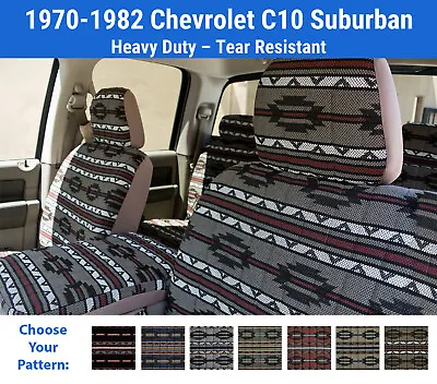 Southwest Sierra Seat Covers For 1970-1982 Chevrolet C10 Suburban • $190