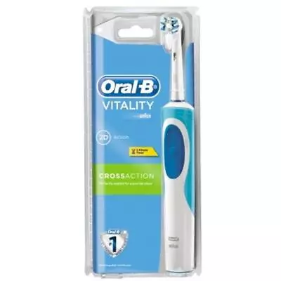 Oral-B Vitality Cross Action Rechargeable Power Toothbrush [D12CA-2] • $24.76