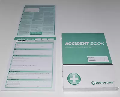 £15 • Buy Accident Report Book Set Of 5 Pads With 50 Forms In Each (250 Sheets Total)