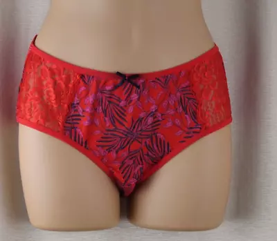 Vintage Red Bikini Panties Size M 26-34  Waist • $9.99