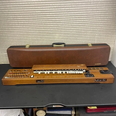 $399 • Buy SUZUKI TES-100 WARAKU Taishogoto Japanese Electric Harp Synthesizer Tested