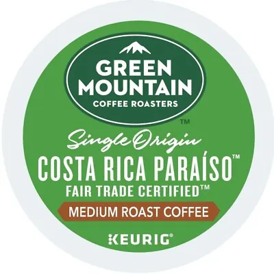 Costa Rica Paraiso Coffee Keurig K-Cups Medium Roast 96 Count • $49.99
