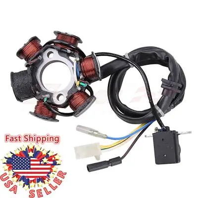 Motor Stator Magneto 6 Pole Coil For GY6 50 110 125cc 150cc Scooter Moped TaoTao • $16.95