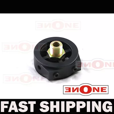 BLK 1/8 Npt Turbo Oil Feed Line Adapter Mazda RX7 • $42.14