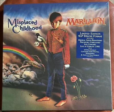 MARILLION Misplaced Childhood 4LP Vinyl Deluxe Box Set SEALED  • $223.79