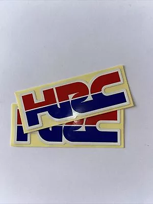 Two New Honda HRC Decals Stickers. 85mm • £4