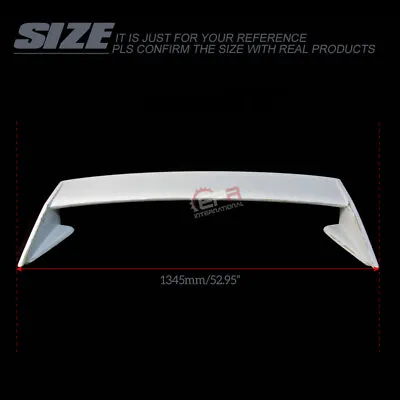 For NISSAN SILVIA S14 JDM Style FRP Fiber Kouki Rear Spoiler Wing Exterior Kit • $546