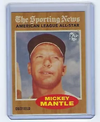 2021 Topps  X  Mickey Mantle  Collection   1962 The Sporting News  A.l. All-star • $2.25