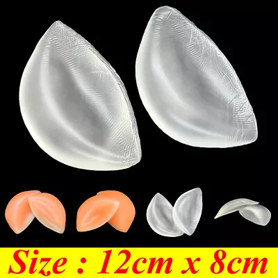 £9.19 • Buy Silicone Gel Bra Breast Enhancers Push Up Pads Chicken Bikini Fillets Inserts UK