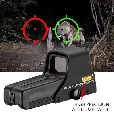 Red Green Dot Reflex Sight Scope 552 Series Tactical Holographic Optic 20mm Rail • $37.96