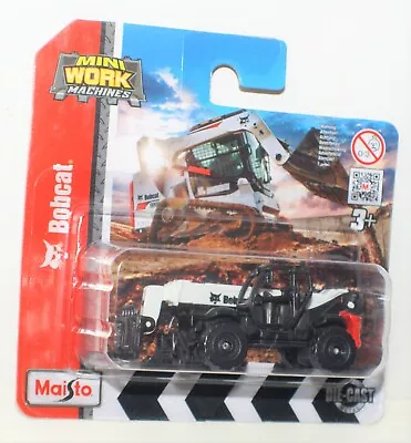 Maisto Mini Work Machines...Bobcat T-40 Telehandler With Forks...New !! • $15.95