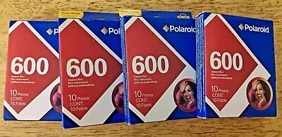 Polaroid 600 Instant Film 4 Pack 40 Pics Exp 2009 • $21.50