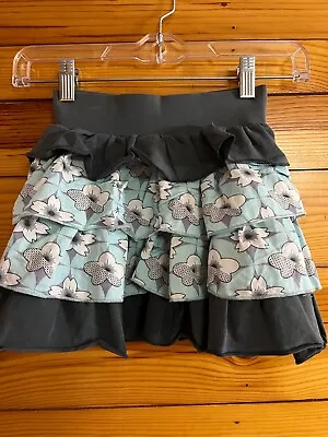 Matilda Jane Nina Skirt Girls Character Counts Heart Soul Pride Tiered Size 2 • $29.99