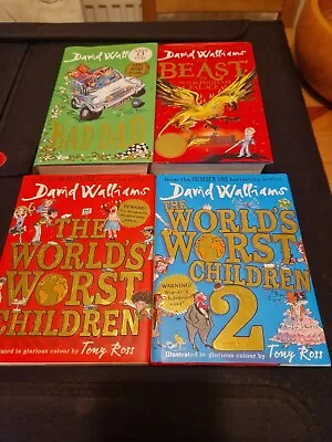 David Walliams Hardback Book Bundle • £4