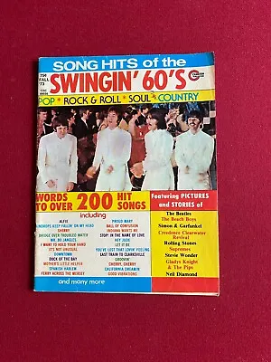 1973 Beatles  SONG HITS  Magazine (No Label) Scarce / Vintage • $101.15