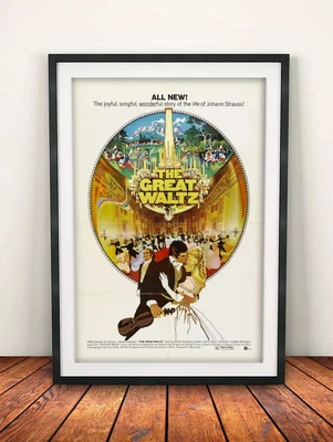 £19.55 • Buy The Great Waltz 1938 - Movie Poster Framed Black A4 A3