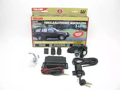 The Club E00272 Universal Vehicle Electronic Immobilizer 3-Level Anti-theft Kit • $24.99