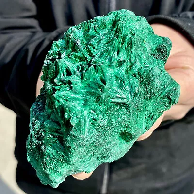 469G Natural Green Malachite Crystal Gemstone Rough Mineral Specimen • $0.99