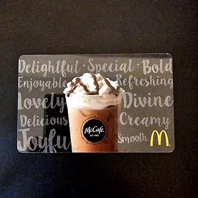 McDonalds McCafe #6145 2017 NEW COLLECTIBLE GIFT CARD $0 • $2.70