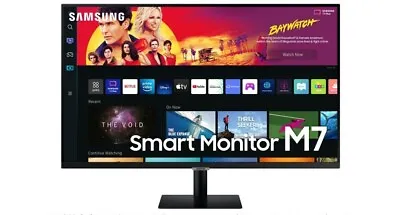 $499 • Buy SAMSUNG LS32BM700UEXXY SMART COMPUTER MONITOR M7 UHD 4K RESOLUTION 3840 X 2160