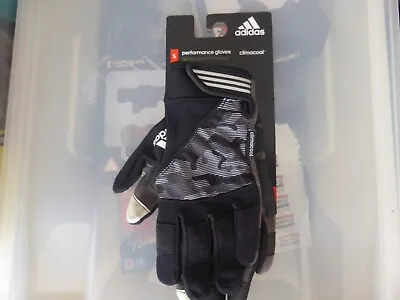 Mens Adidas Performance Gloves Climacool Training CrossFit Weight Lifting SMALL • £15.99