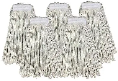 Kentucky Mop Head 16oz Replacement Commercial Cotton Heavy Duty Large 5 Pack • £12.99