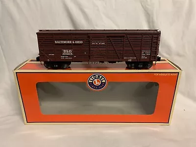 Lionel Baltimore Ohio Acf 40-ton Stock Cattle Car 6-17704! O Scale Freight B&o • $79.99