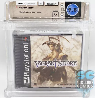 $12999.99 • Buy Ps1 - Vagrant Story - Factory Sealed - Wata 9.8 A+ - Squaresoft 2000 - Rare