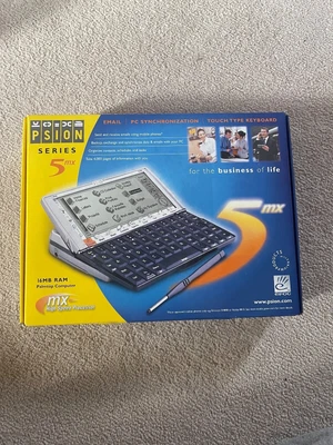 £70 • Buy Psion Series 5mx Pocket Computer - Black