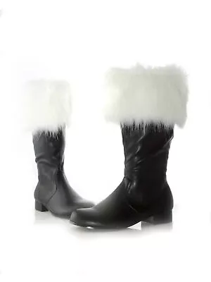 Faux Fur Trim Adult Santa Boots • $48.20
