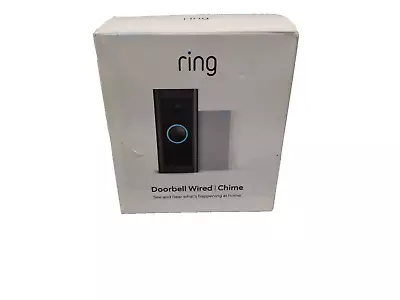 Ring Video Doorbell Wired With Ring Chime (48219) • $59.99