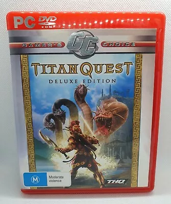 Titan Quest: Deluxe Edition Game - Windows PC DVD • $10.95
